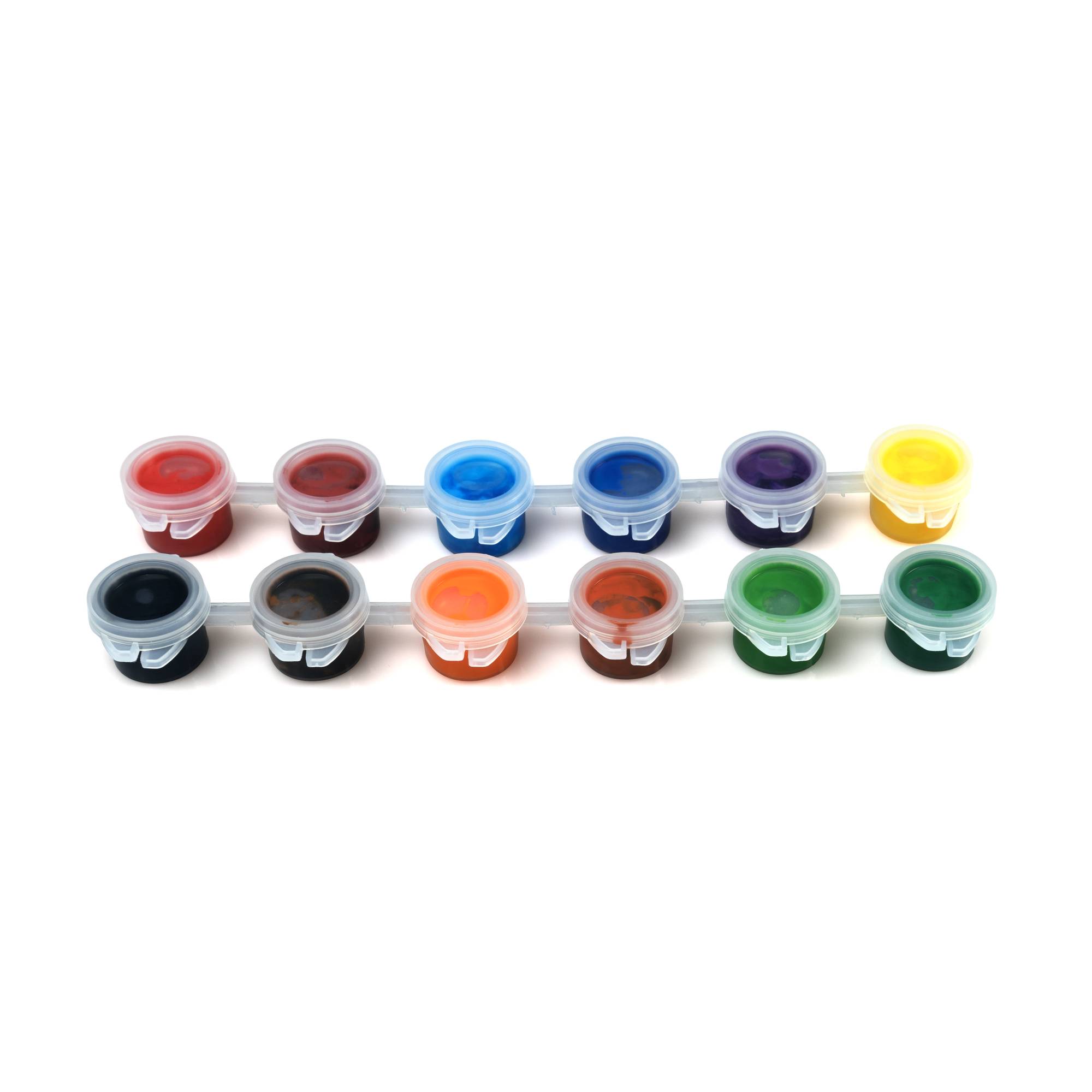 Assorted Suncatcher Paints 3ml 12 Pack