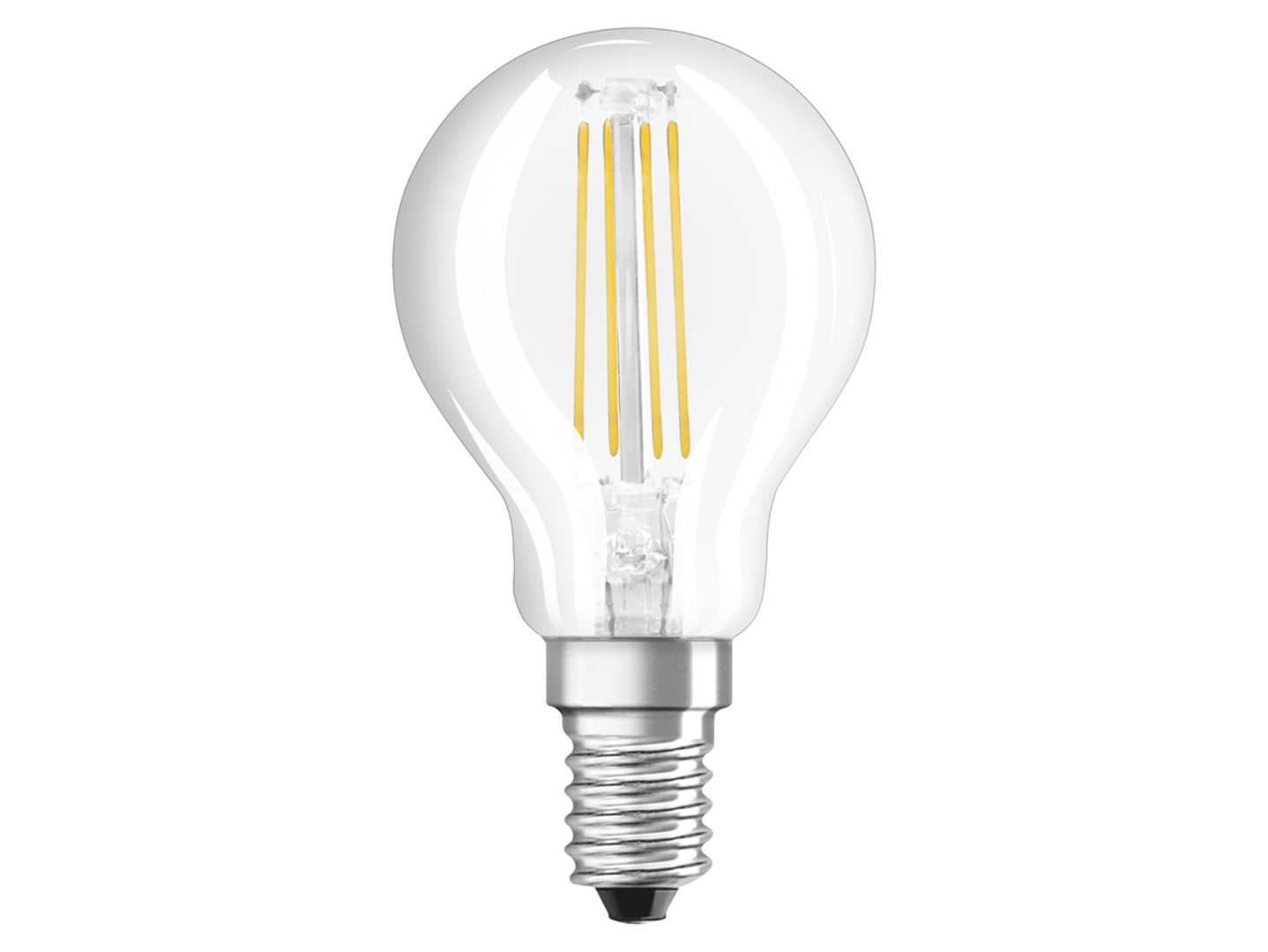 Żarówka LED E14 4W z ciepłą barwąświatła