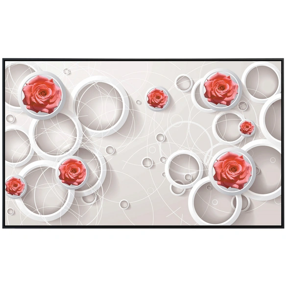 Infrarotheizung »EcoHeat - Muster mit Rosen «, Matt-Effekt