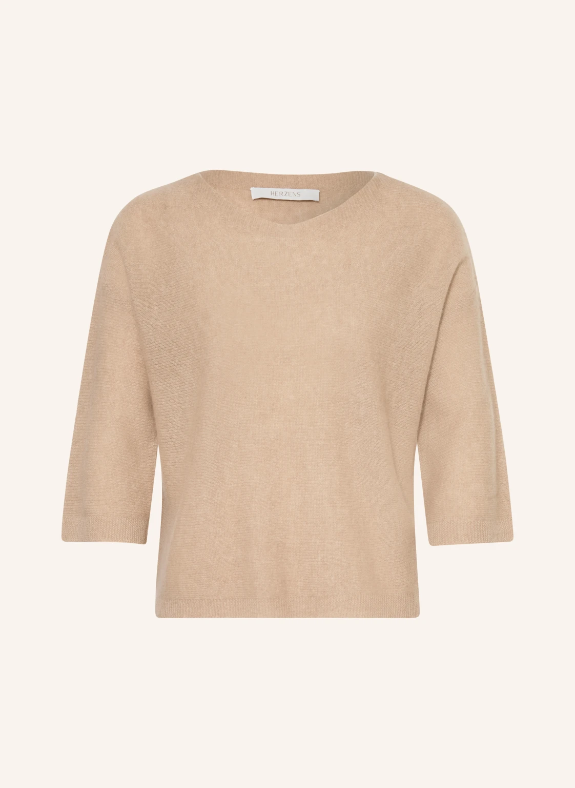 HERZENS Pullover mit Cashmere und 3/4-Arm