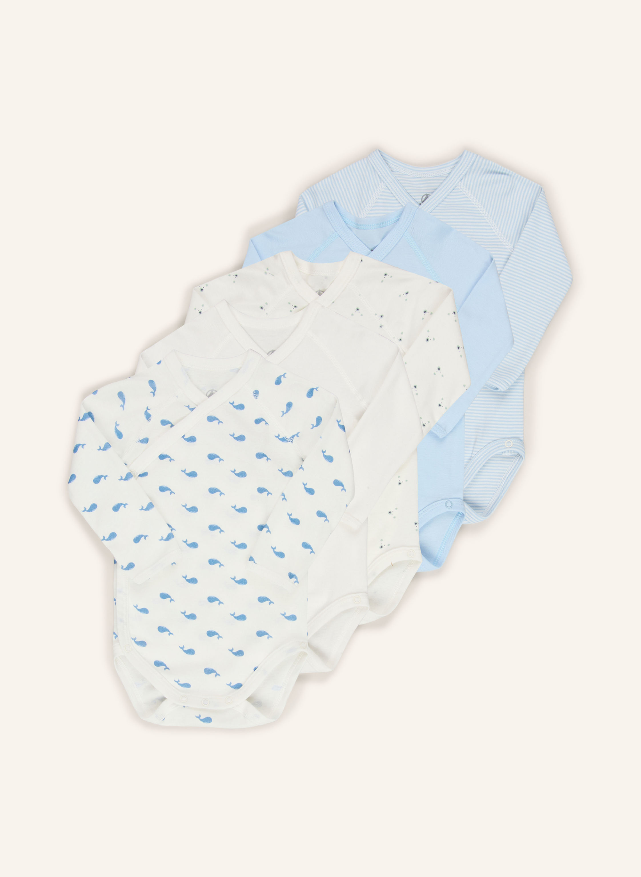 PETIT BATEAU 2er-Pack Wickelbodies