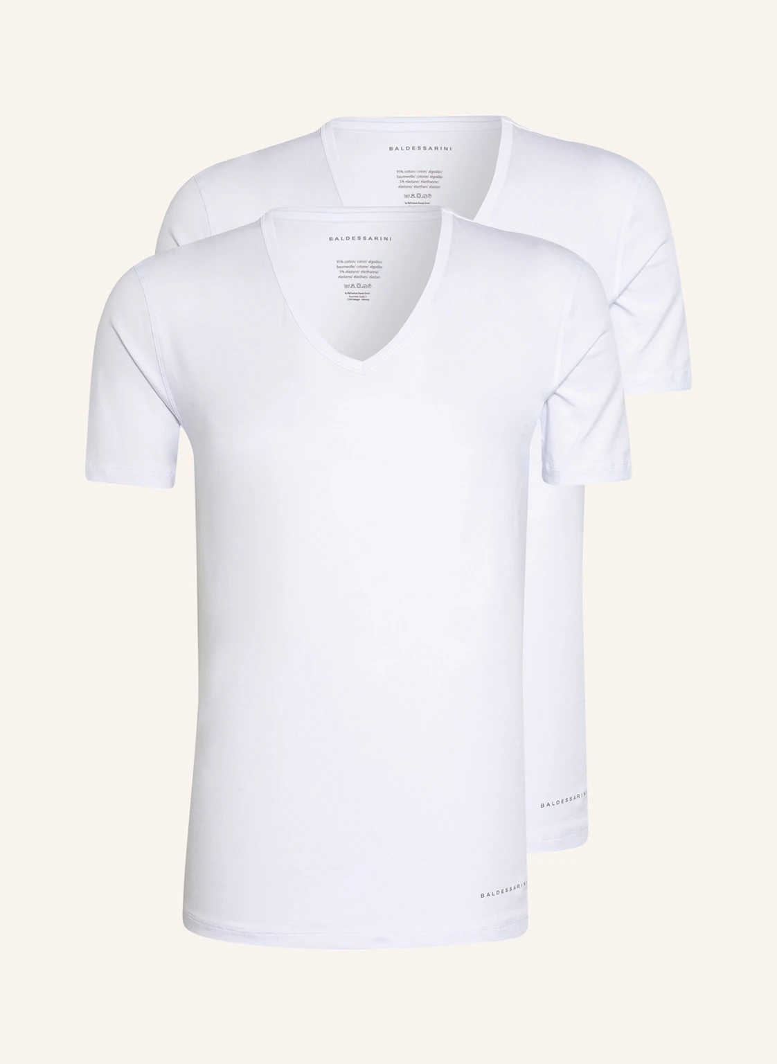 BALDESSARINI 2er-Pack V-Shirts