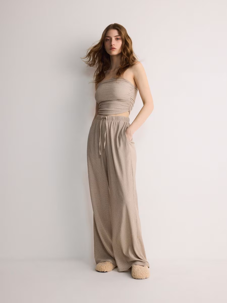 Wide Leg Trousers