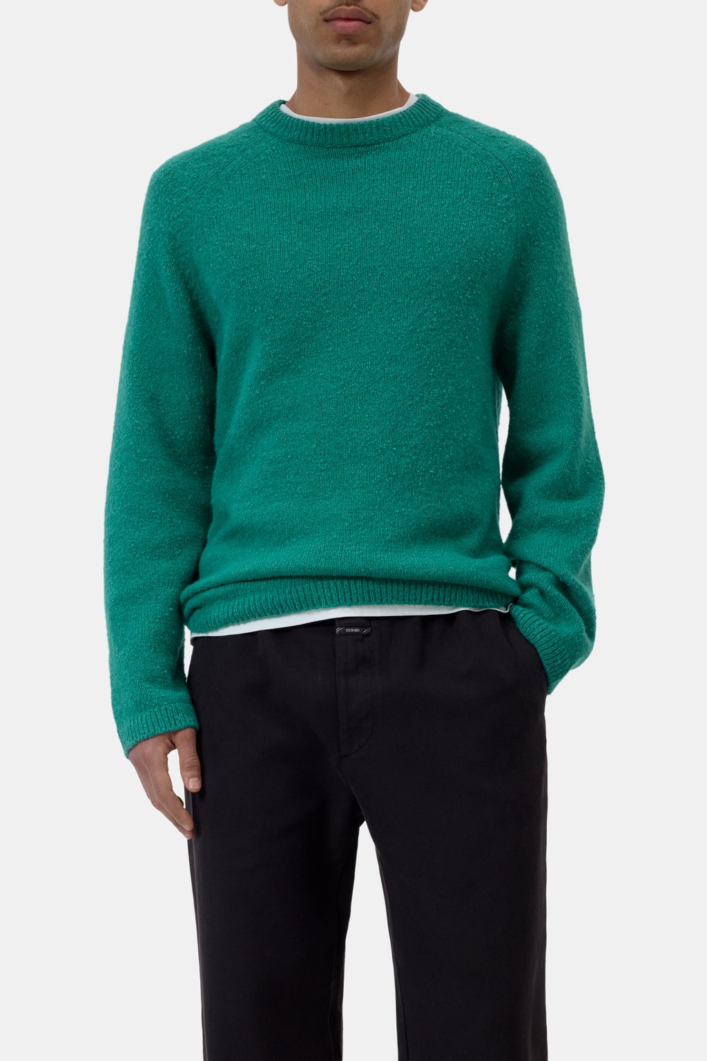 Pullover aus Baumwoll-Woll-Mix