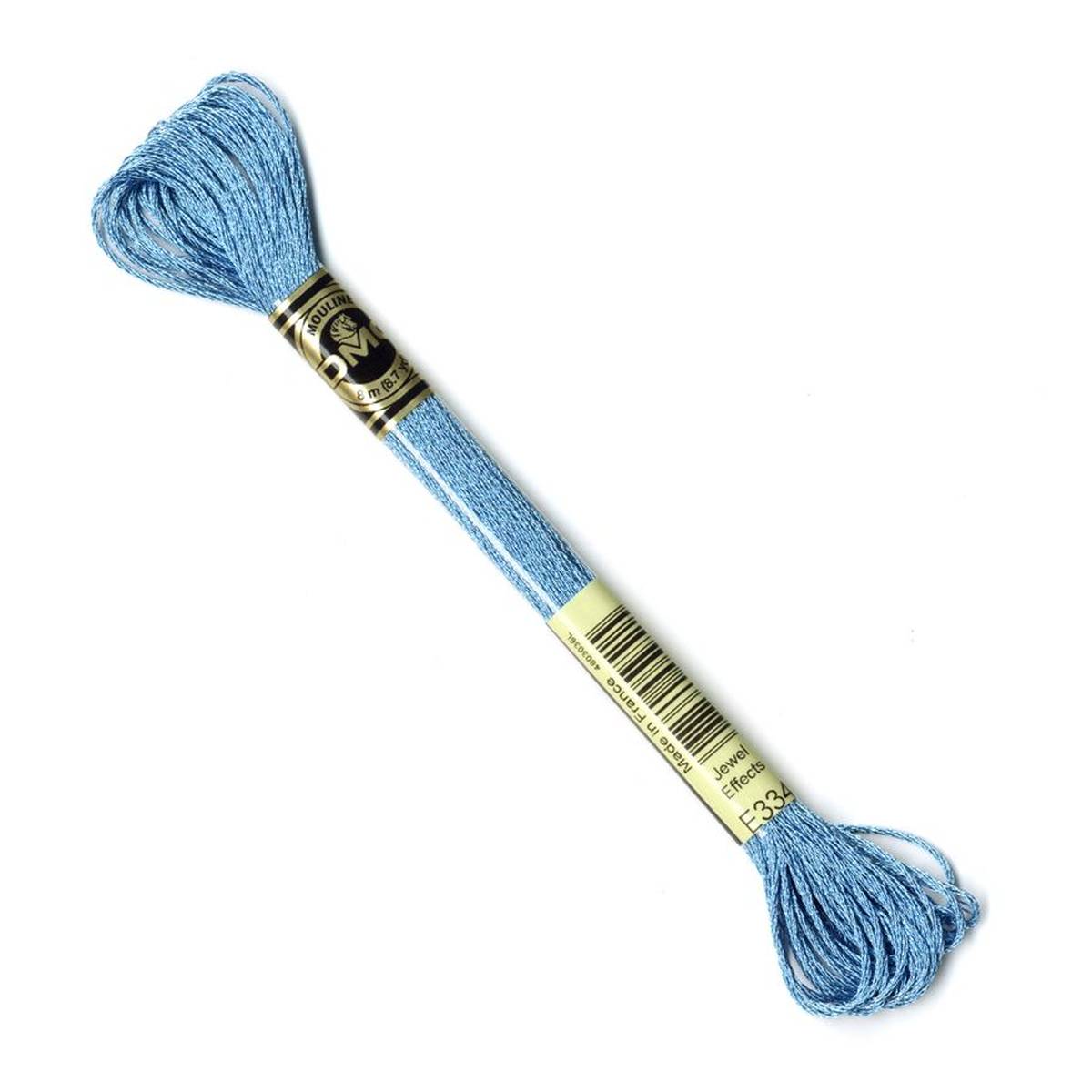 DMC Mouline Blue Topaz Light Effects Embroidery Thread 8m (E334)