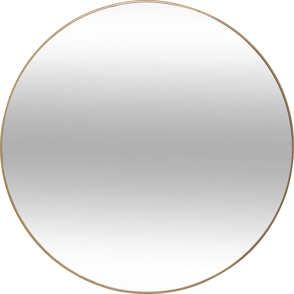 Espelho de parede ALICE redondo dourado 110cm