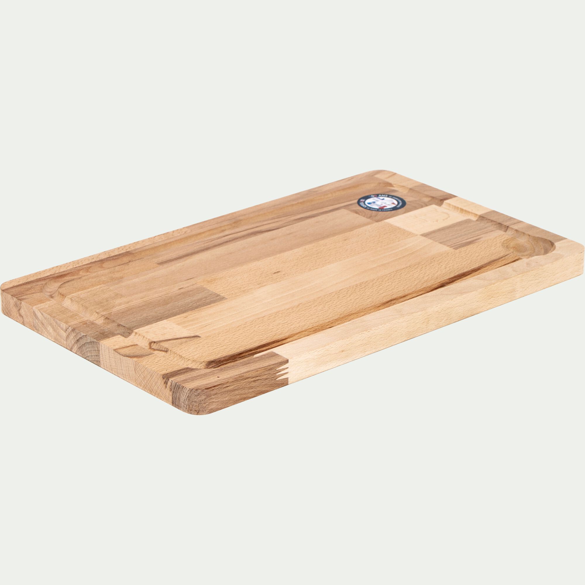 MABRE - Planche à découper en bois de hêtre - bois clair 24x40cm