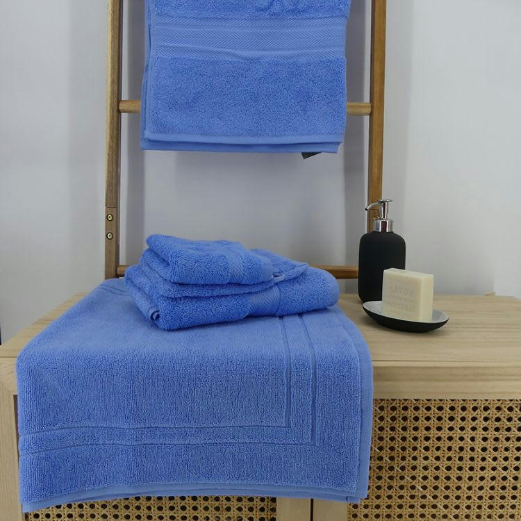 LUXURY - Tapis de bain 900gr/m²  lavande 50x80 cm