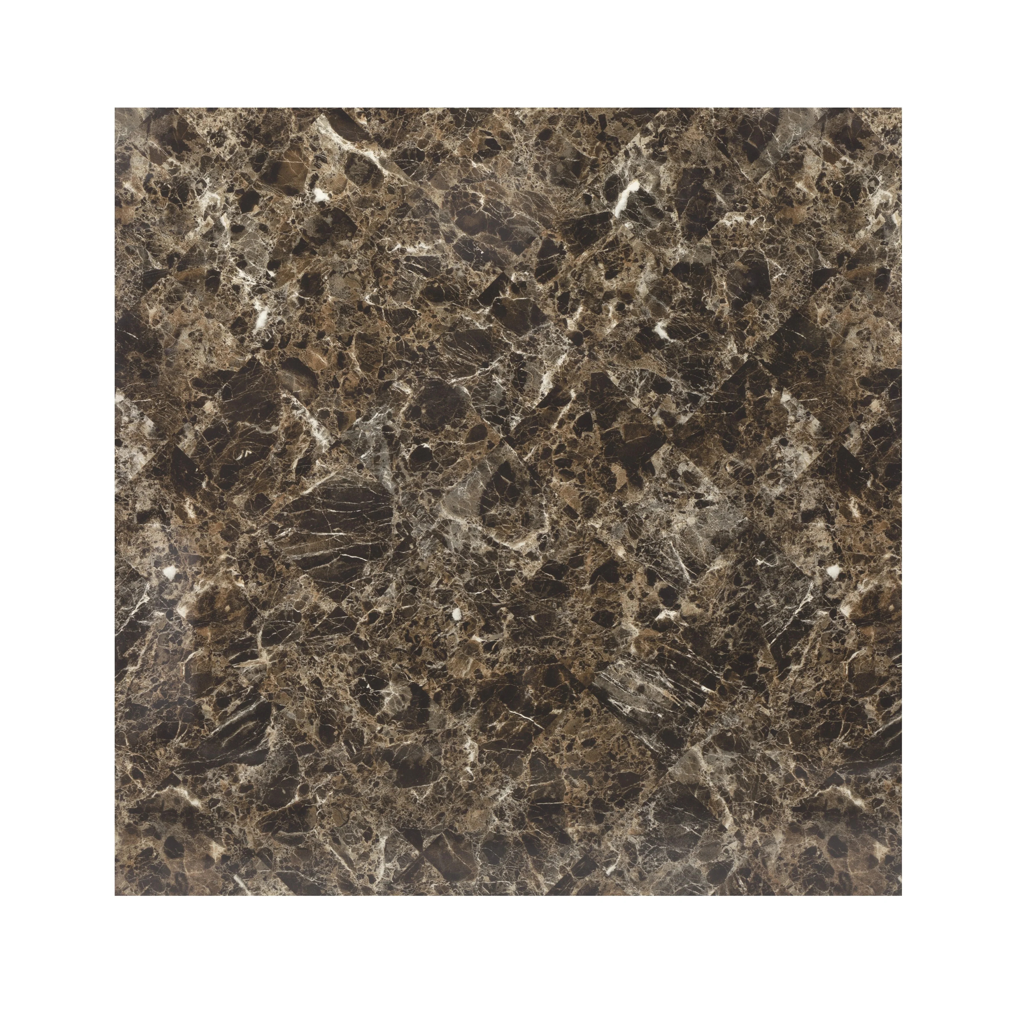 Metal Counter Height Dining Set 5pc Faux Marble Tabletop and 4x Counter Height Chairs Transitional