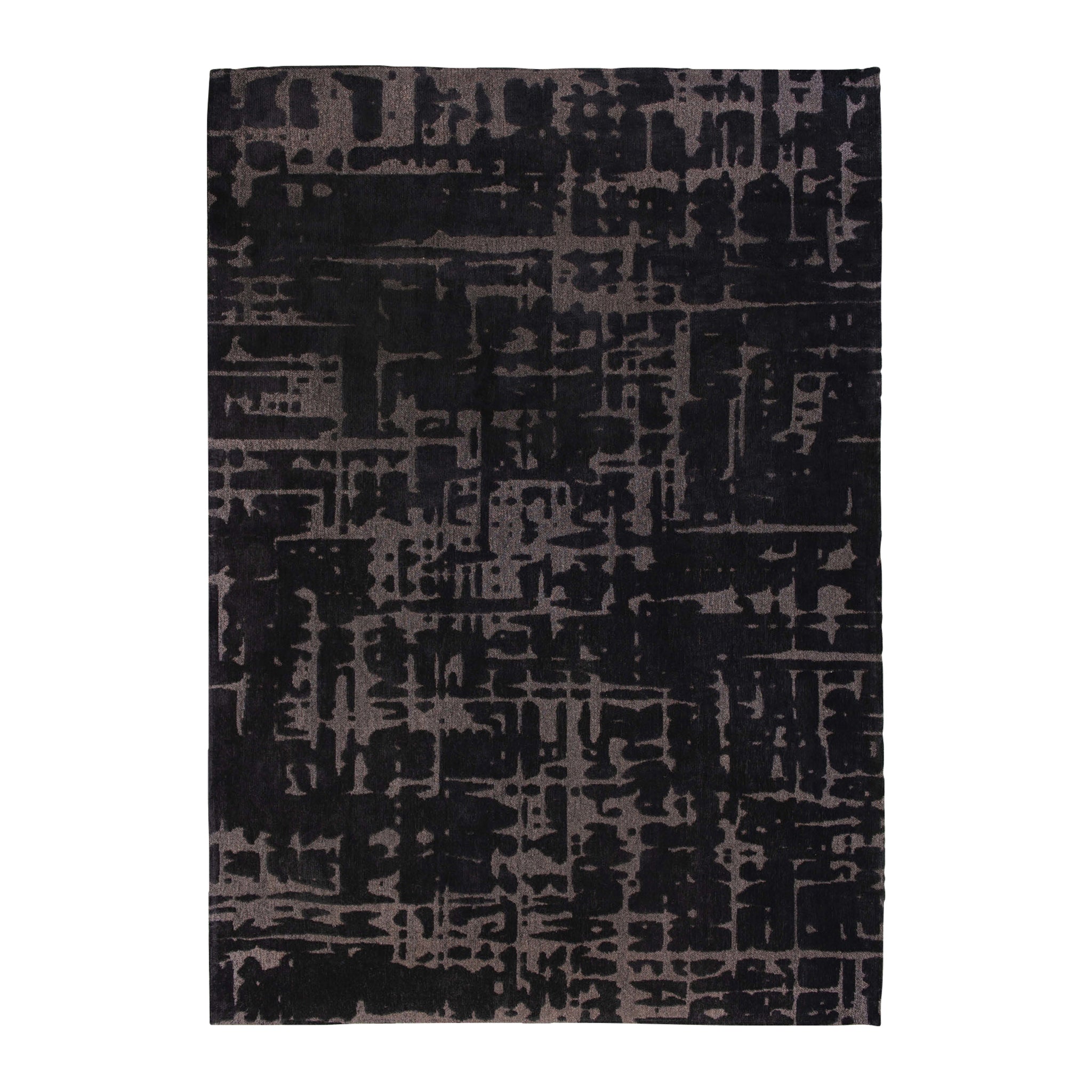 Louis de Poortere Structures Vloerkleed 140 x 200 cm - Black Water