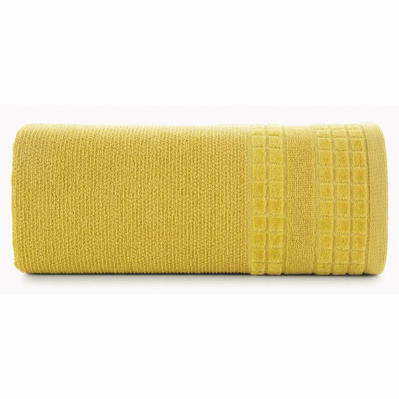 Ręcznik Cuba 50x90 musztardowy 500 g/m2 bawełniany
