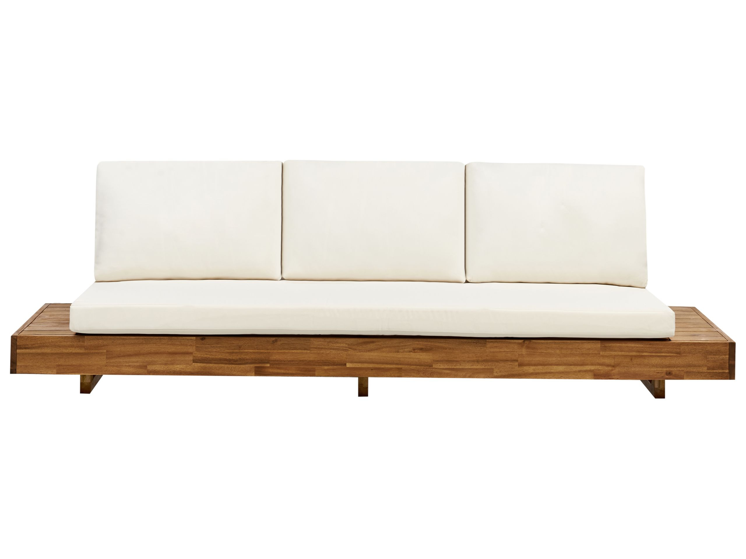 Sofa ogrodowa z certyfikowanej akacji jasne drewno