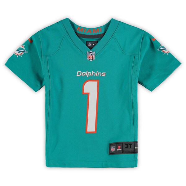 Tua Tagovailoa Miami Dolphins Nike Toddler Game Jersey - Aqua