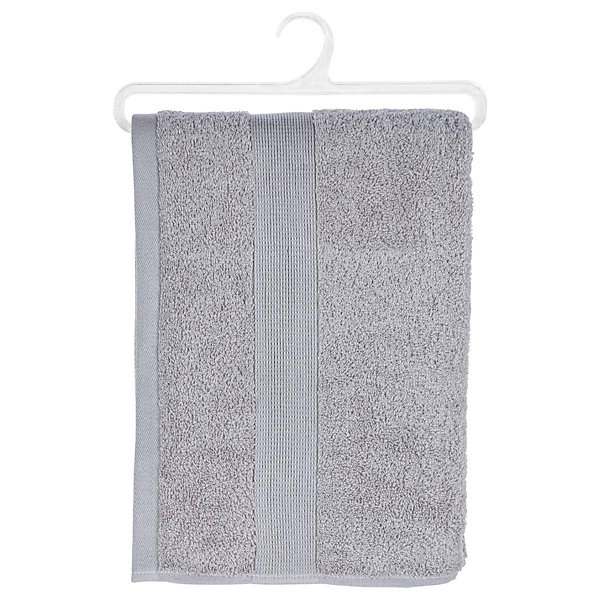 Drap de douche Essentiel - coton 450 gr/m² - gris taupe 70x130 cm - Atmosphera
