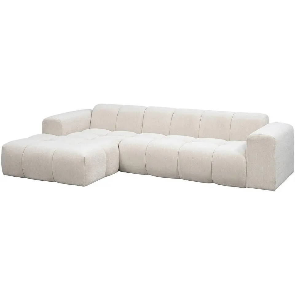 Hoekbank Beau links - Raven - beige