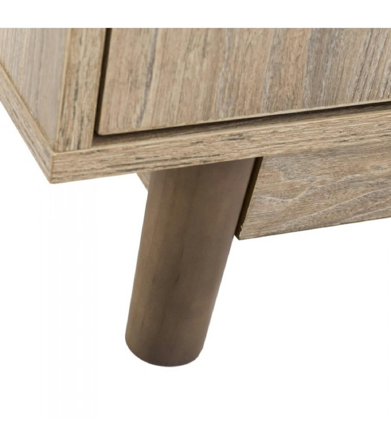 - Meuble de télévision bois MDF 2 portes