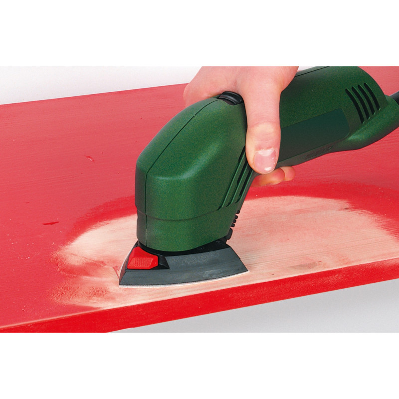 Patin abrasif pour surface laquée G80 95 mm 5 pièces WOLFCRAFT