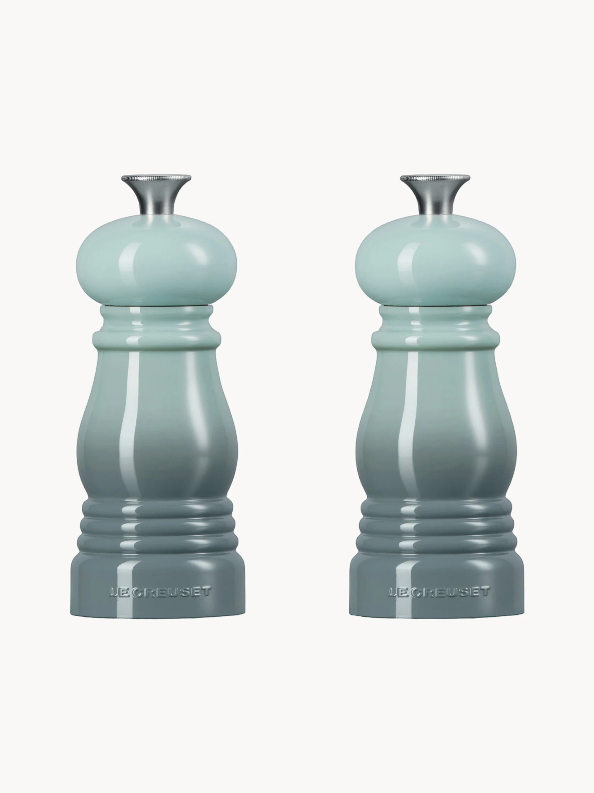 Salz- & Pfeffermühle Creuset mit Keramikmahlwerk, 2er-Set