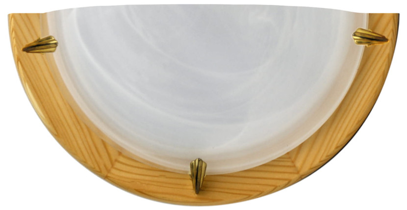 Kinkiet biały DUNA 1xE27x40W wym:15x30x9cm IP20 Candellux
