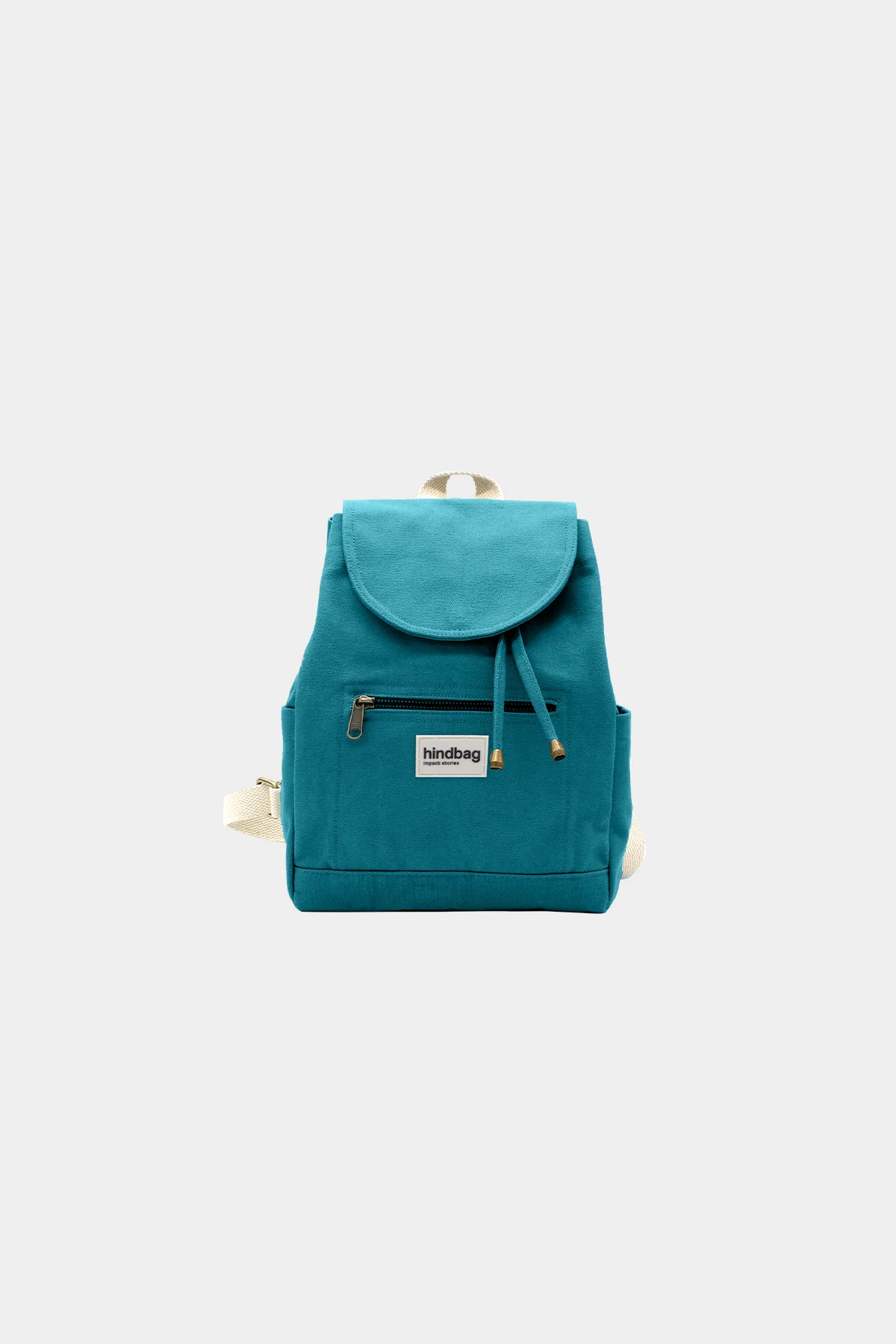 Mini sac à dos Eliot Bleu paon