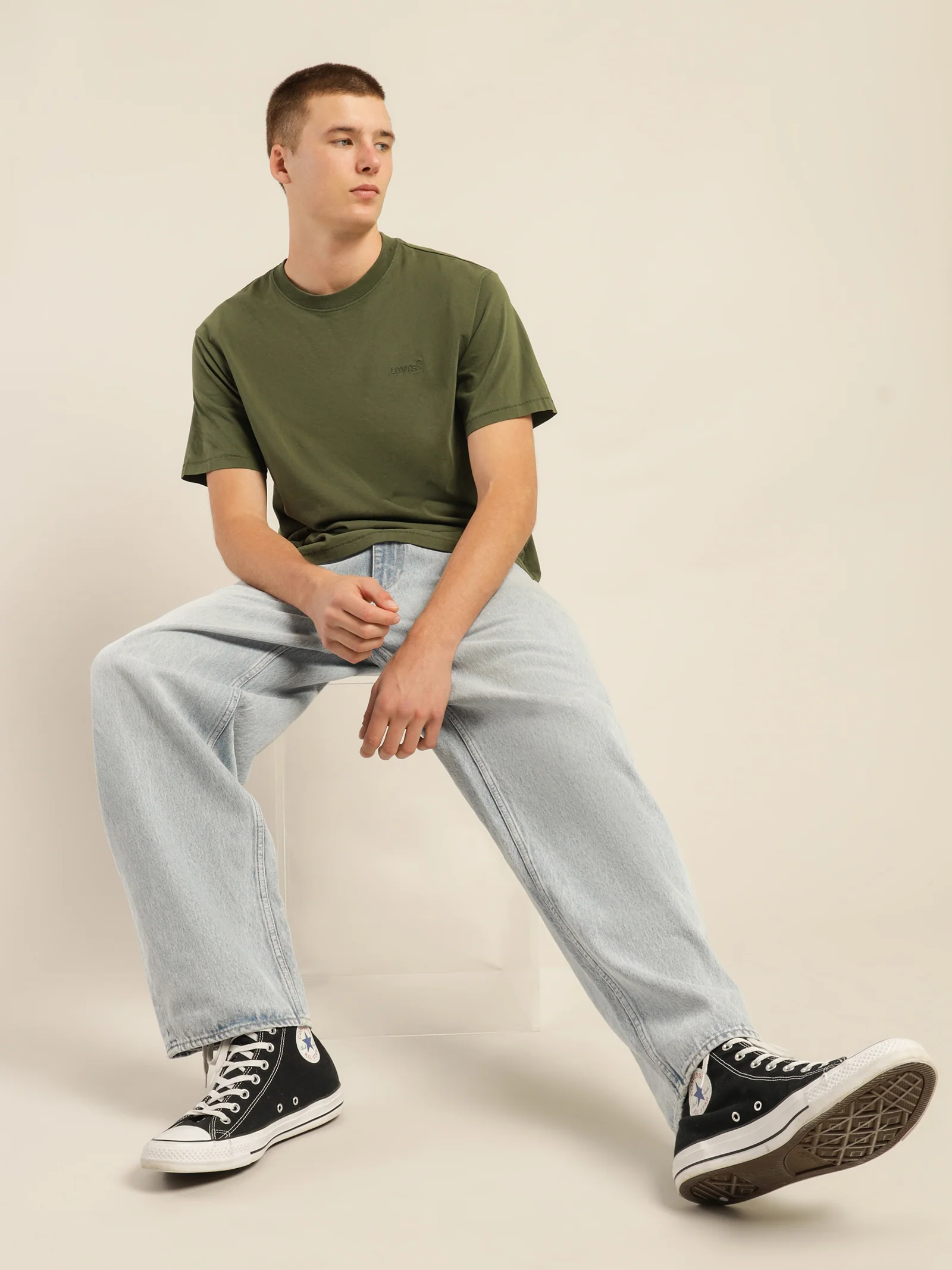 Red Tab Vintage T-Shirt