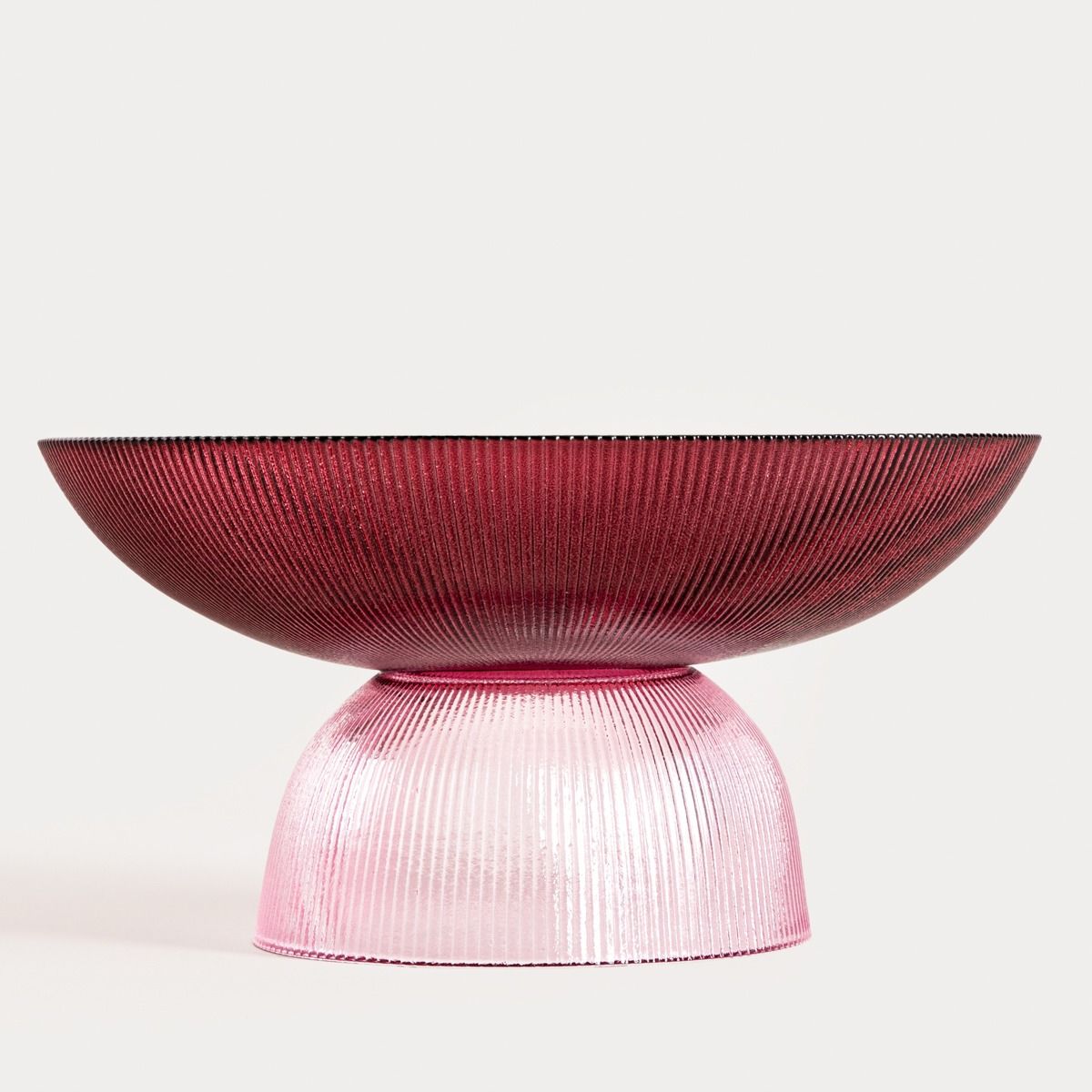 Patera MEGALO bordowo-różowa 25 cm