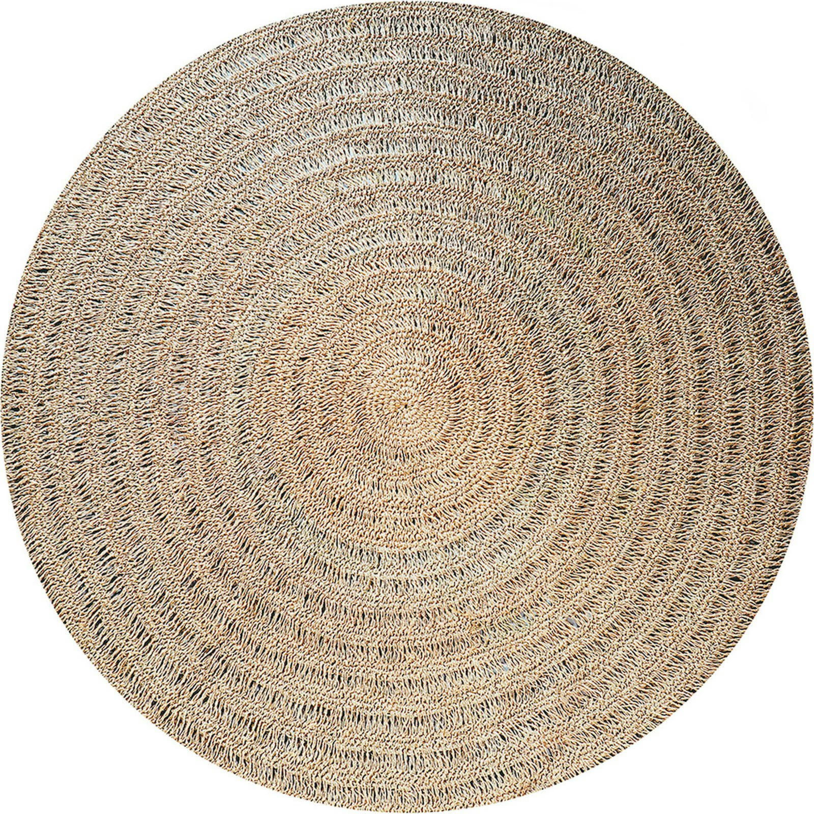 BALI BAZAR - Tapis Bohème Raphia Bois clair