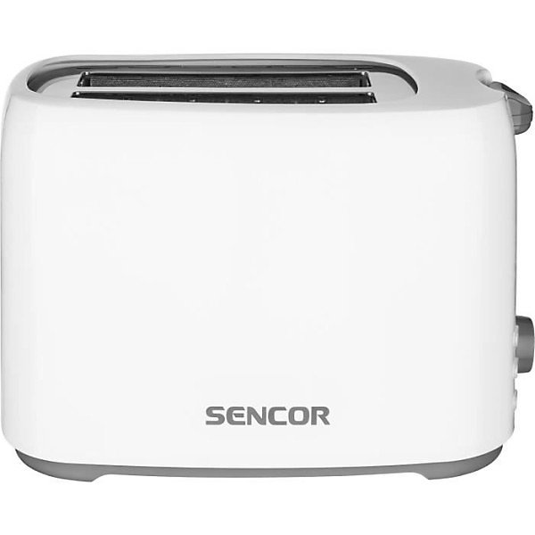 Grille Pain - Toaster Electrique- SENCOR - STS 2606WH - 750 W - 2 fentes - Blanc