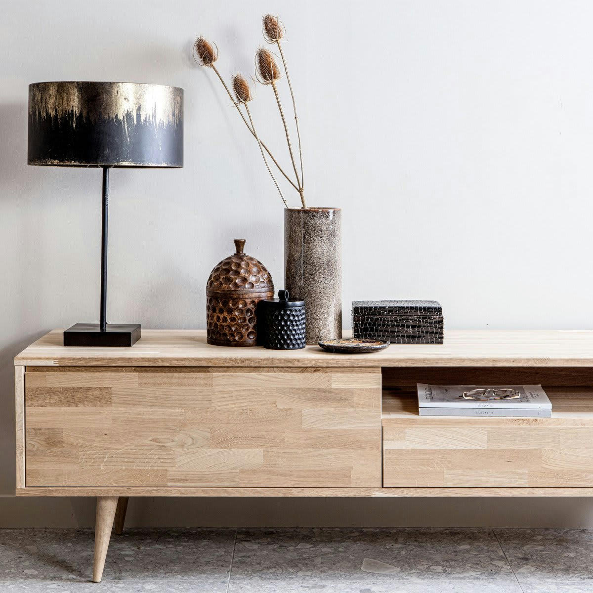 KRISTINA - Lampe de chevet design en métal