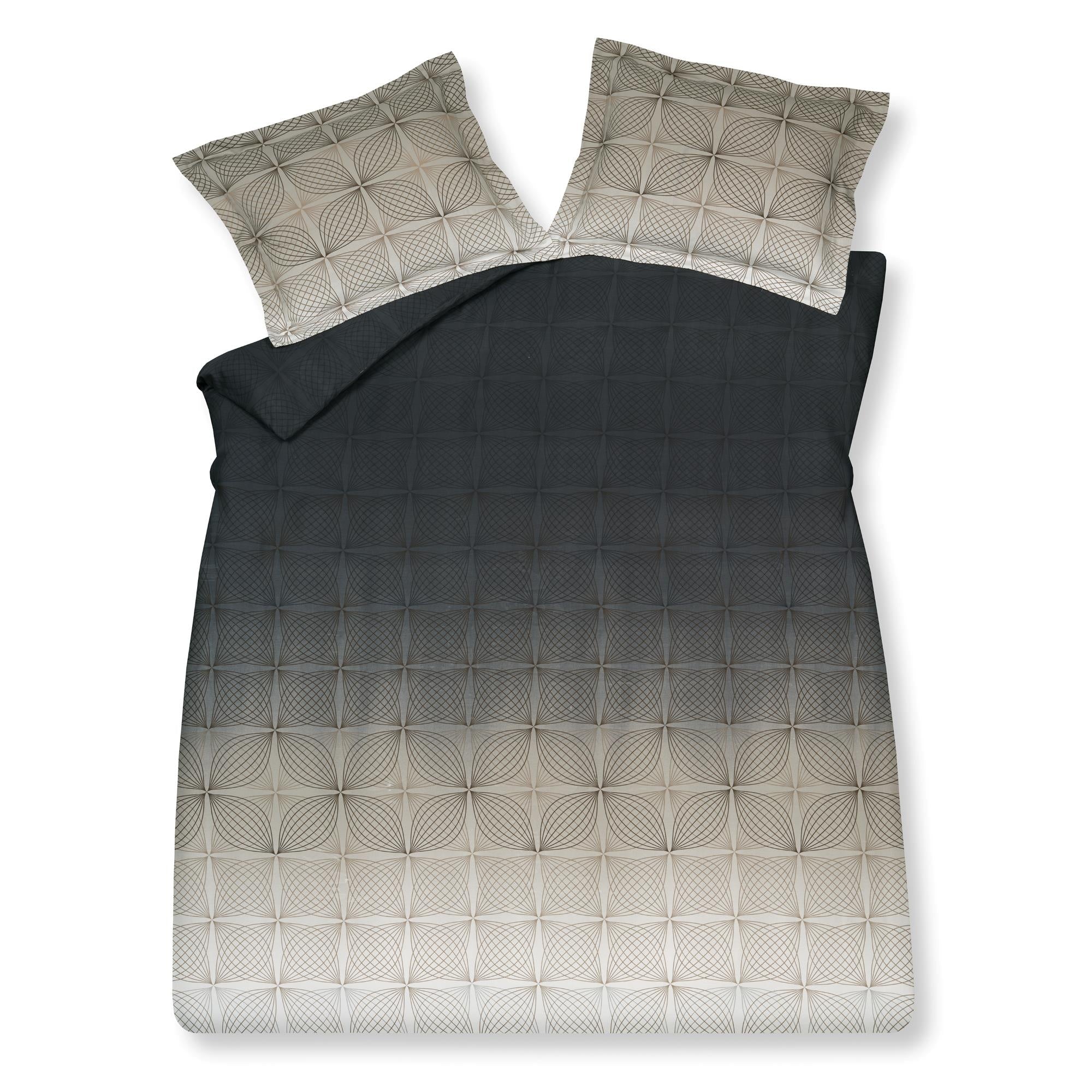 Focus Dekbedovertrek Oceanview   200 x 200 220 cm   Grijs   Blauw