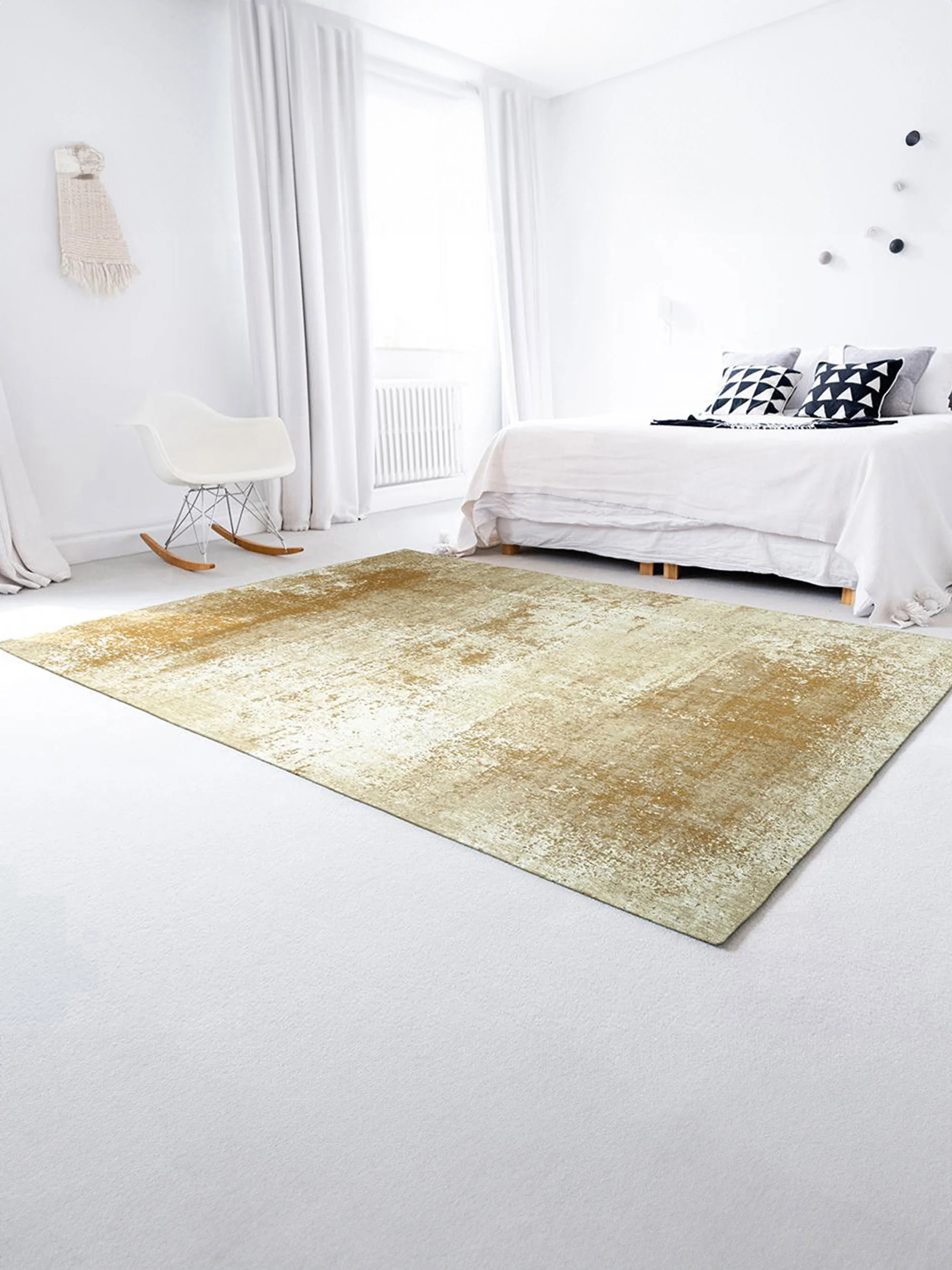 Waschbarer Indoor & Outdoor-Jacquard-Teppich Virgin Land