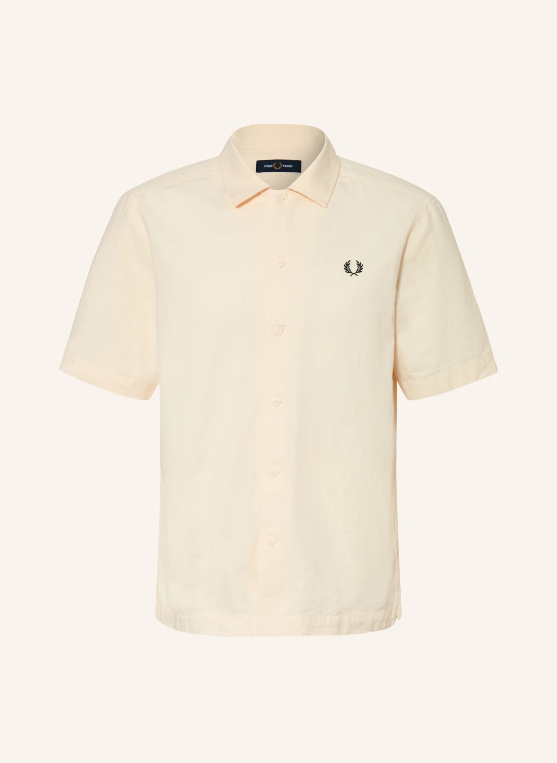 FRED PERRY Kurzarm-Hemd Comfort Fit