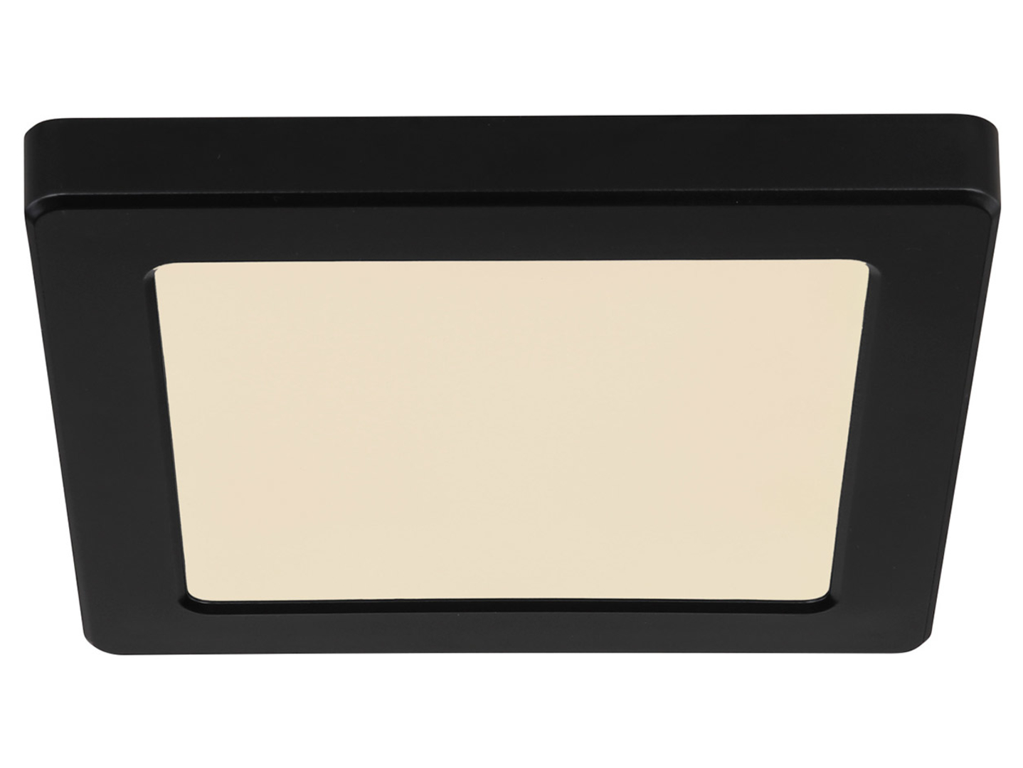 Plafon Lasse LED 16 cm akrylowy czarny