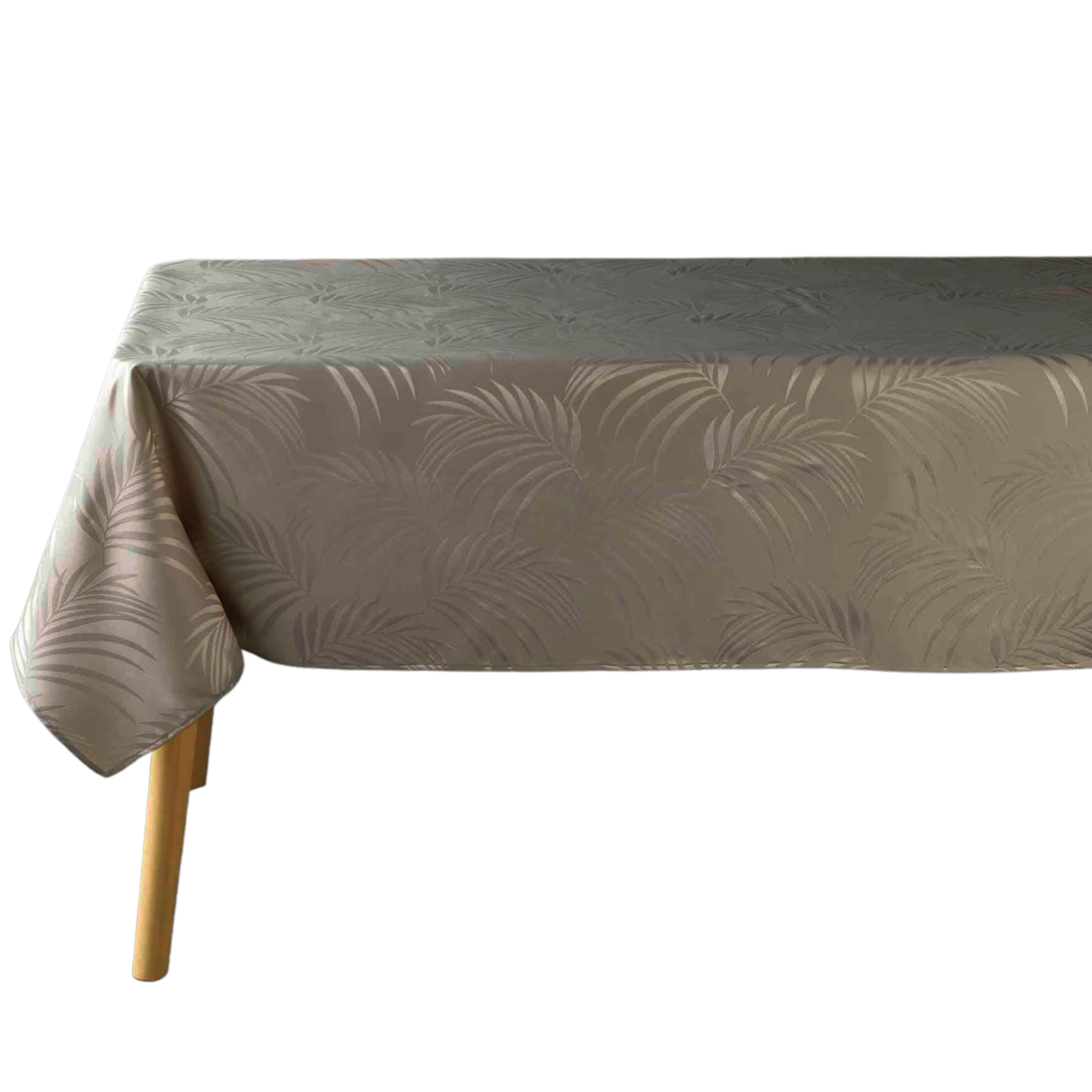 Żakardowy obrus prostokątny PLUMETTE, 140 x 240 cm