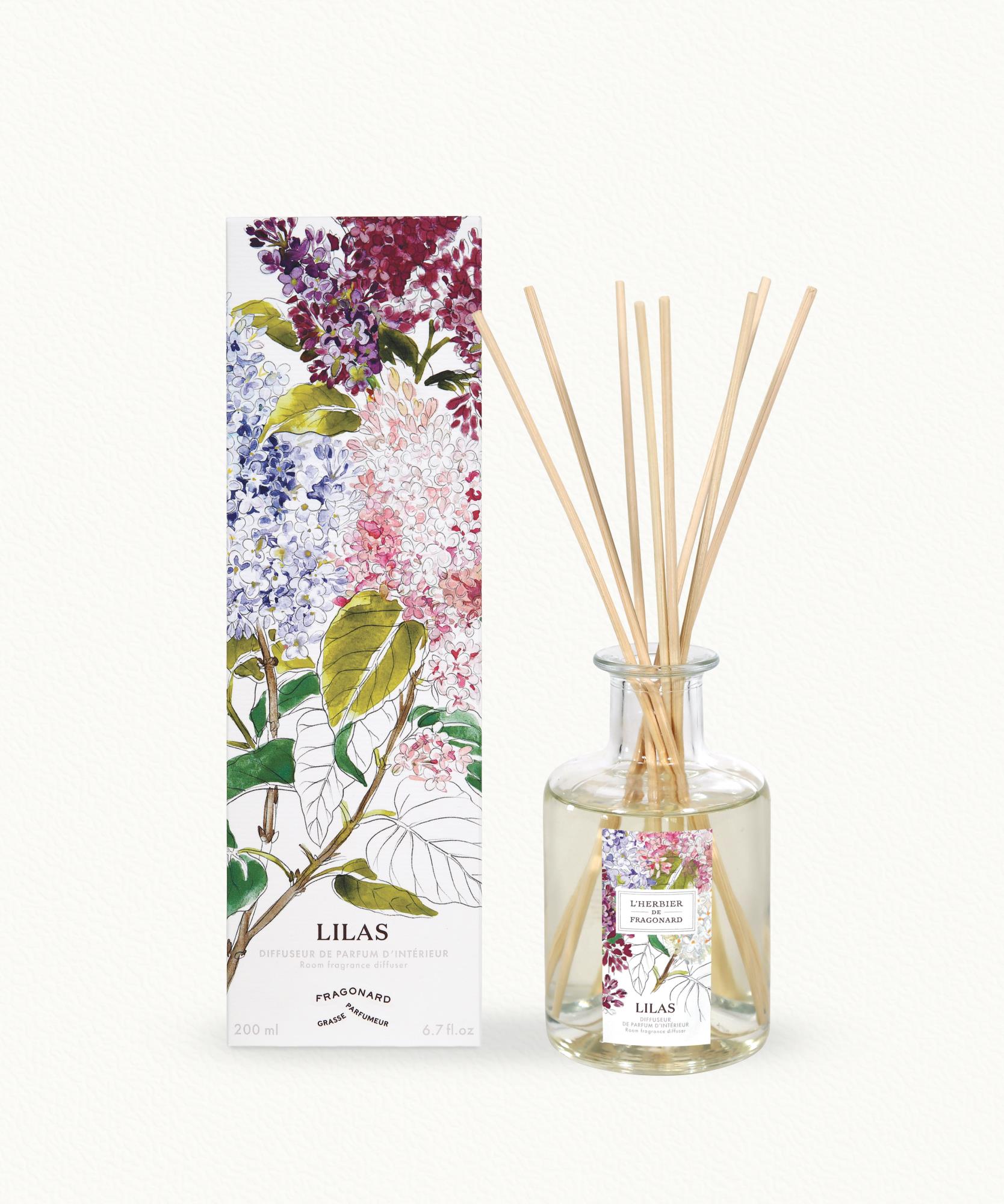 Lilas - Diffuseur   10 bâtonnets