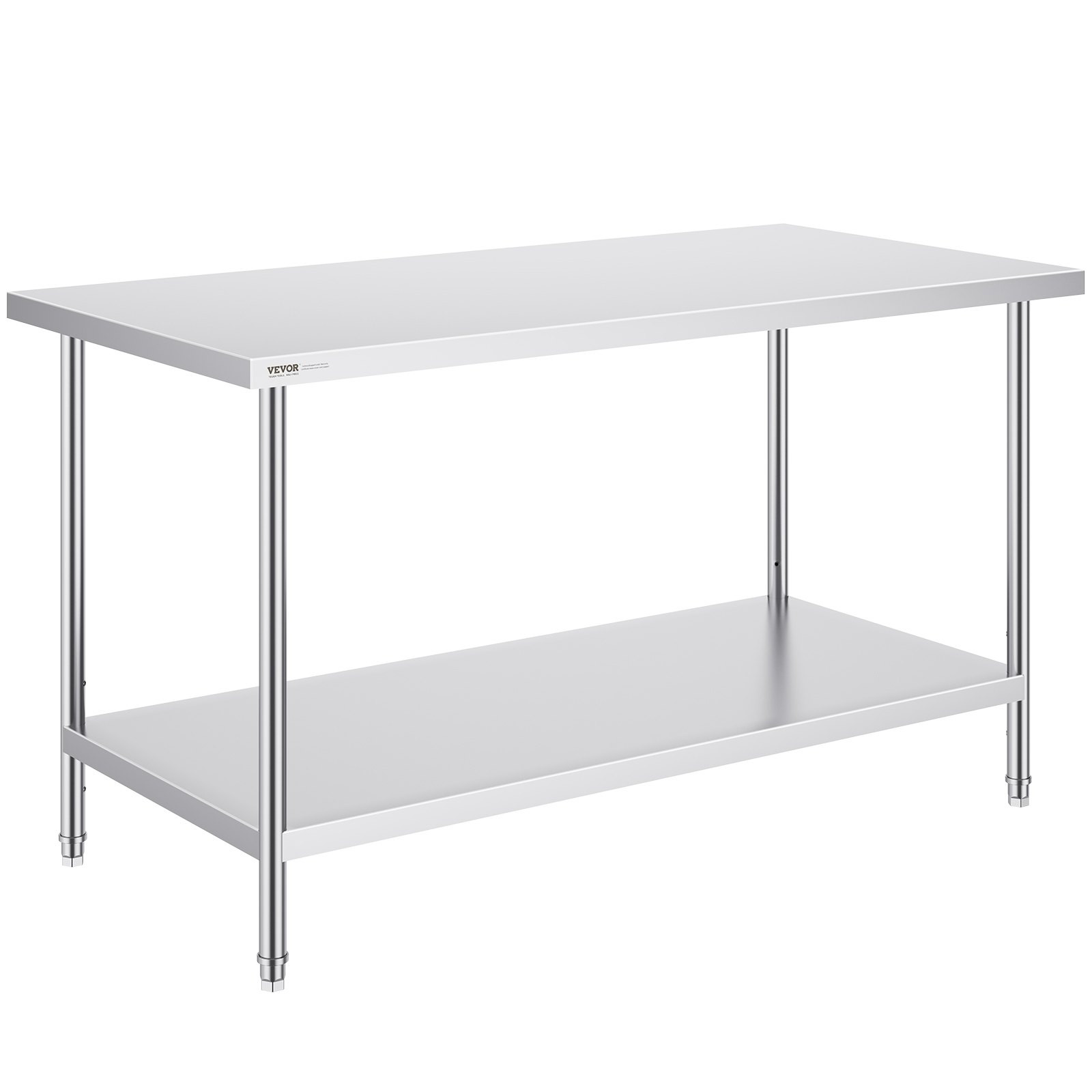 Stół Roboczy ze Stali Nierdzewnej – do Warsztatu i Gastronomii 76x152 cm