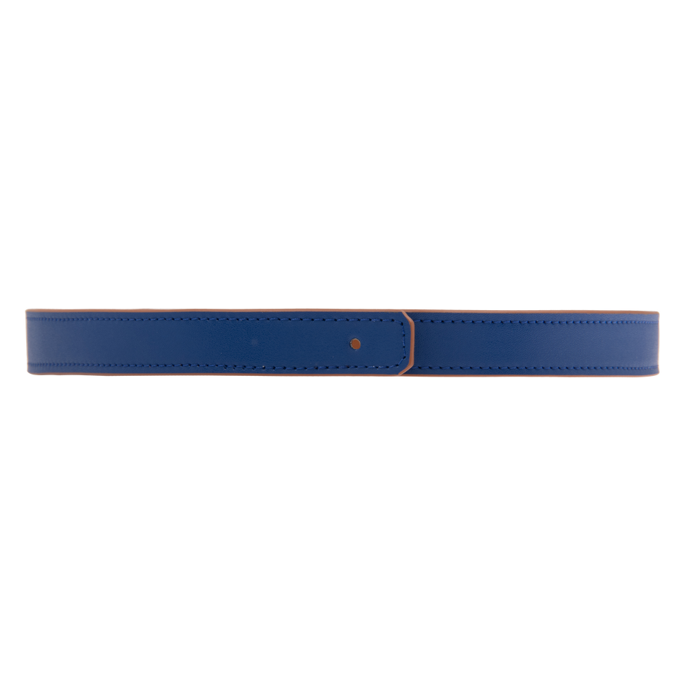 Ceinture largeur 19 mm, Bleu Denim / Canyon