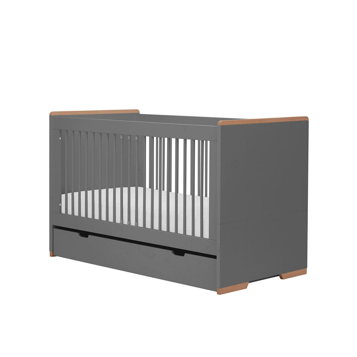 SNAP - Tiroir pour lit bébé 60x120 gris