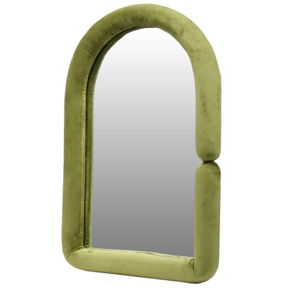 Miroir bord velours 40xH60cm (2 modèles)