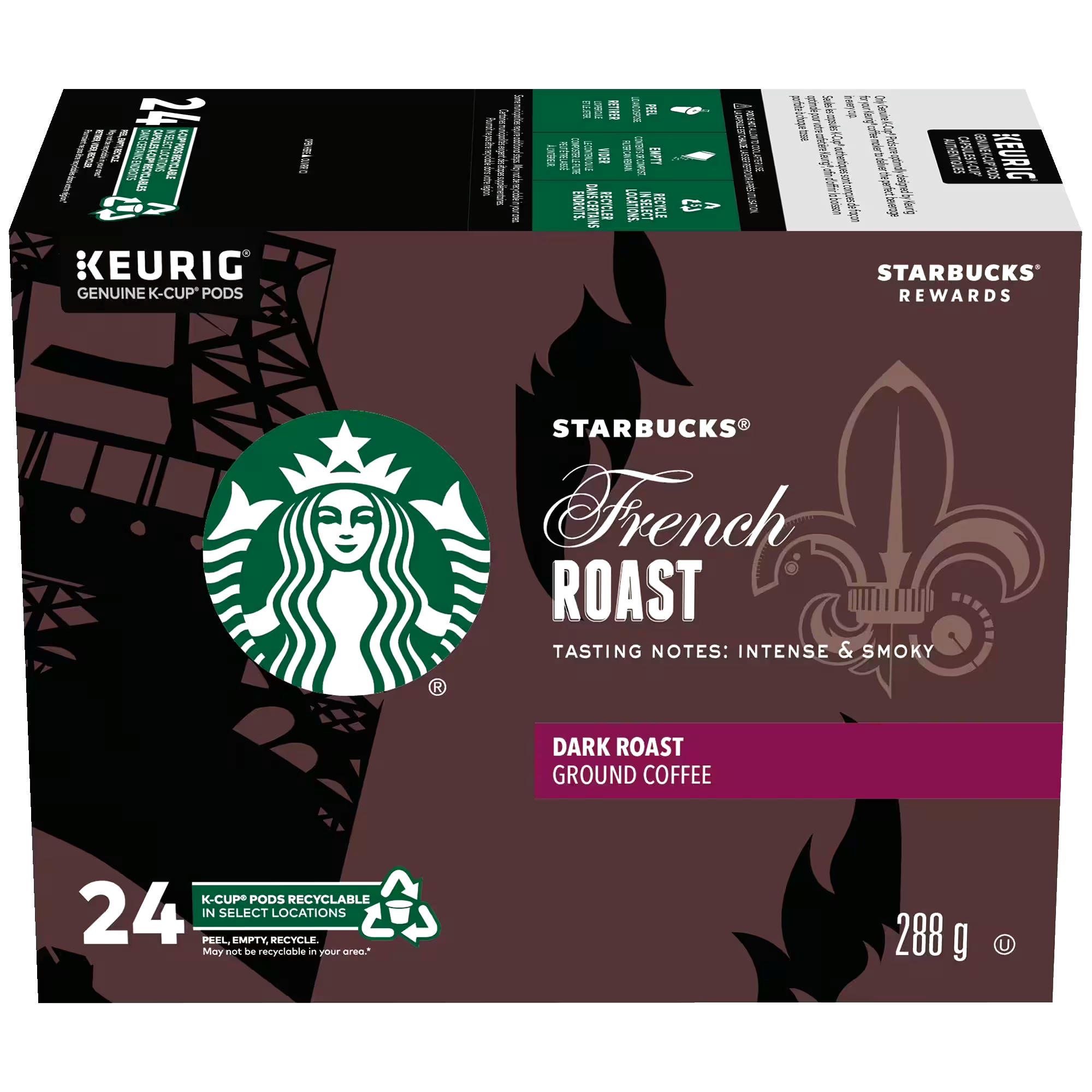 Keurig Starbucks French Roast K-Cup® Coffee Pods, 288-g, 24-pk