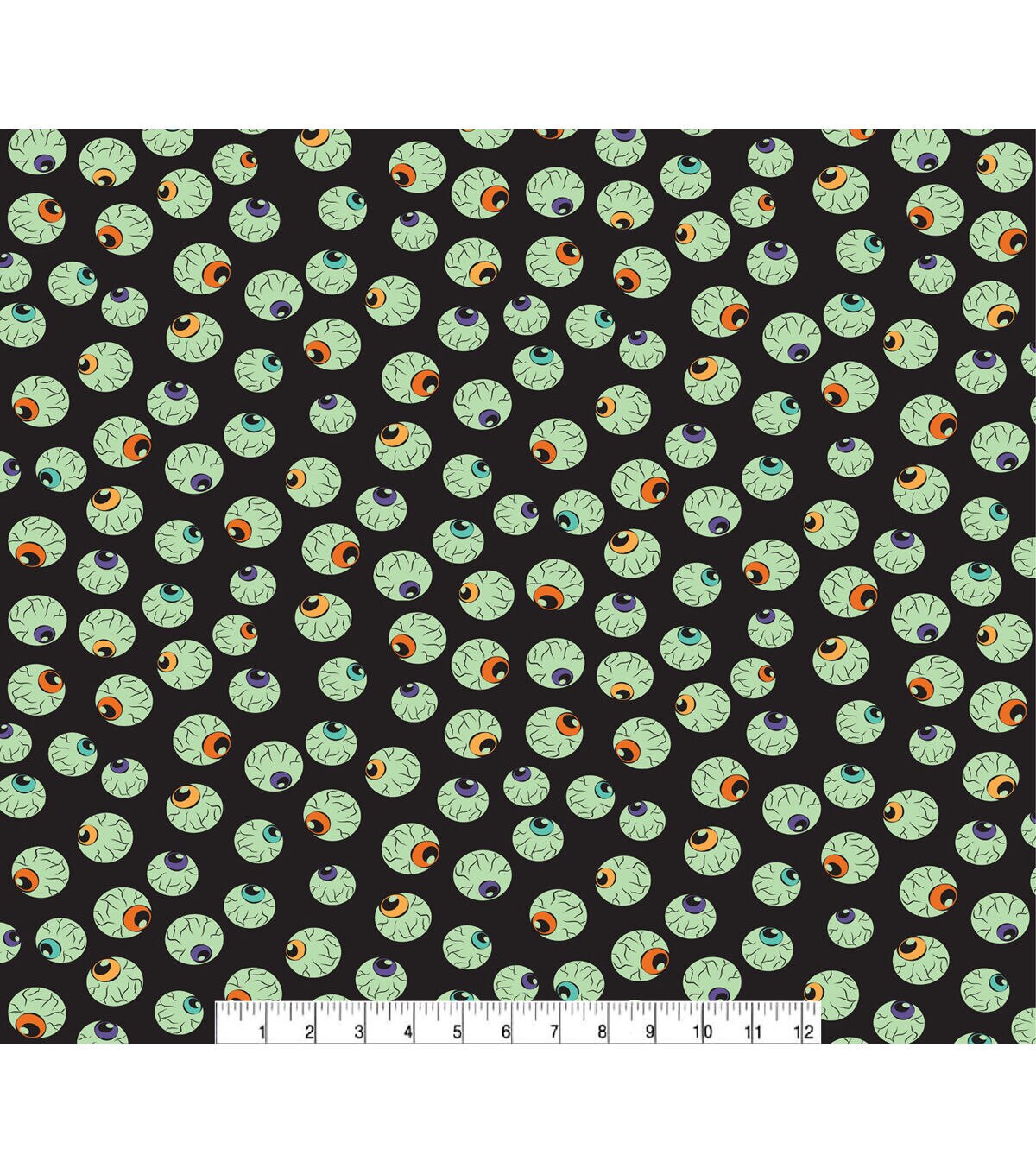 Eyes Super Snuggle Flannel Fabric