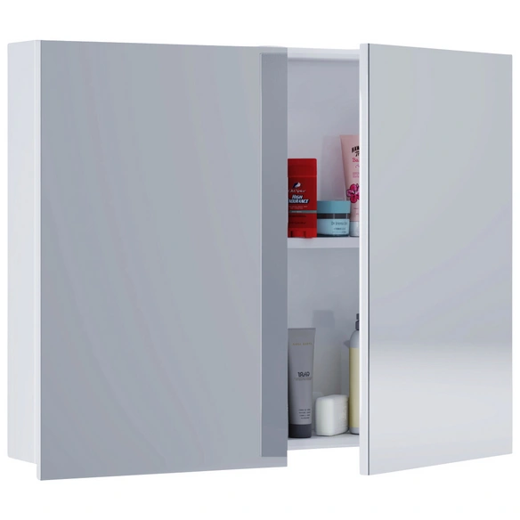 Spiegelschrank »VCB 1«, BxHxT: 80 x 59 x 12 cm, 2-türig, eiche
