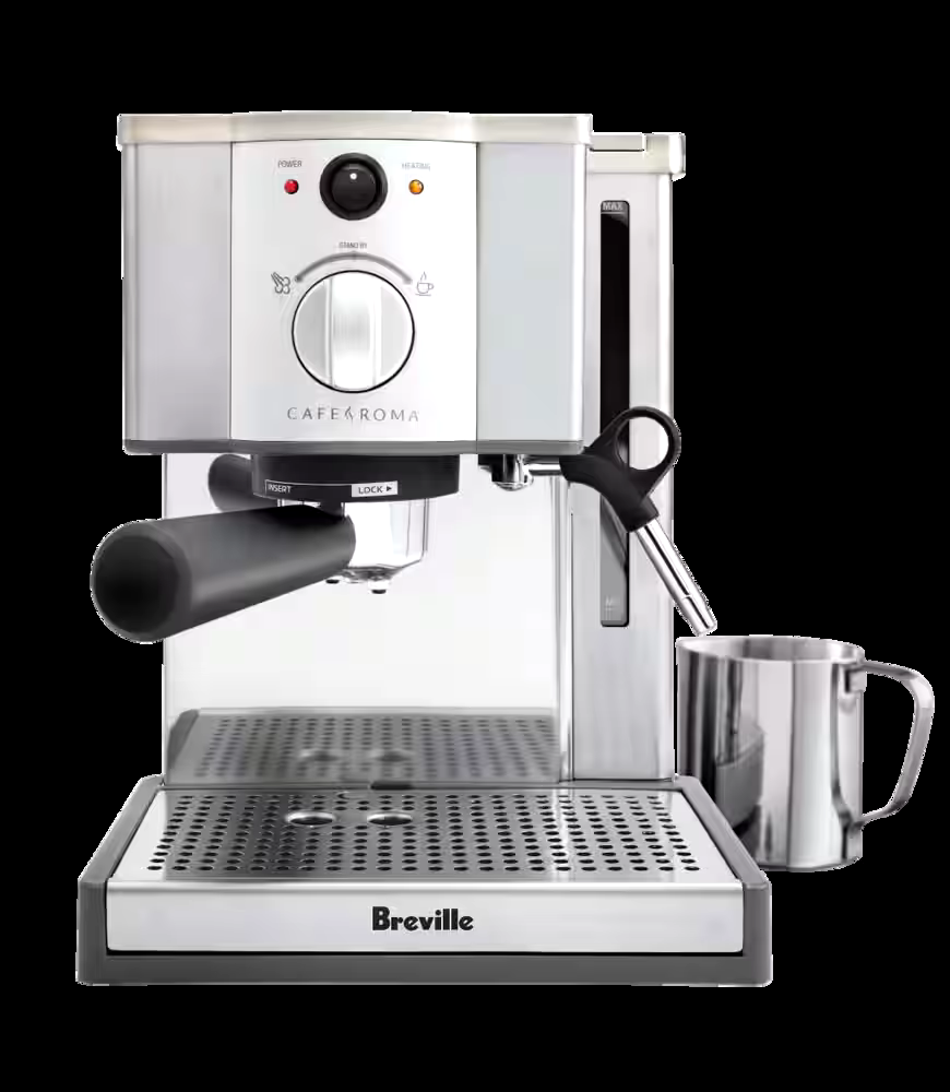 Breville Café™ Roma Espresso Machine with Stainless Steel Finish