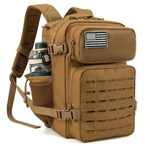 NNEOBA 25L Military Tactical Backpack with MOLLE Modular Design