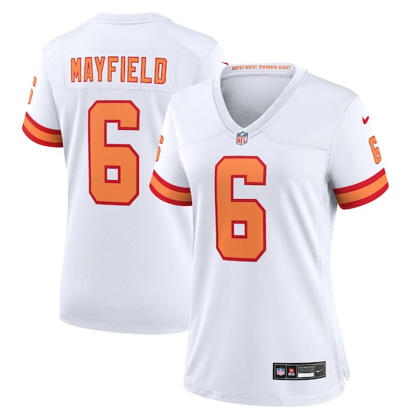 Baker Mayfield '76 Tampa Bay Buccaneers Nike Women's  Game Jersey - White/Red/Orange