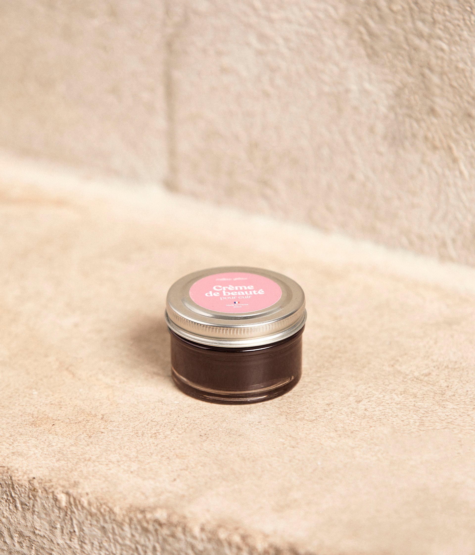 Crème de beauté marron
