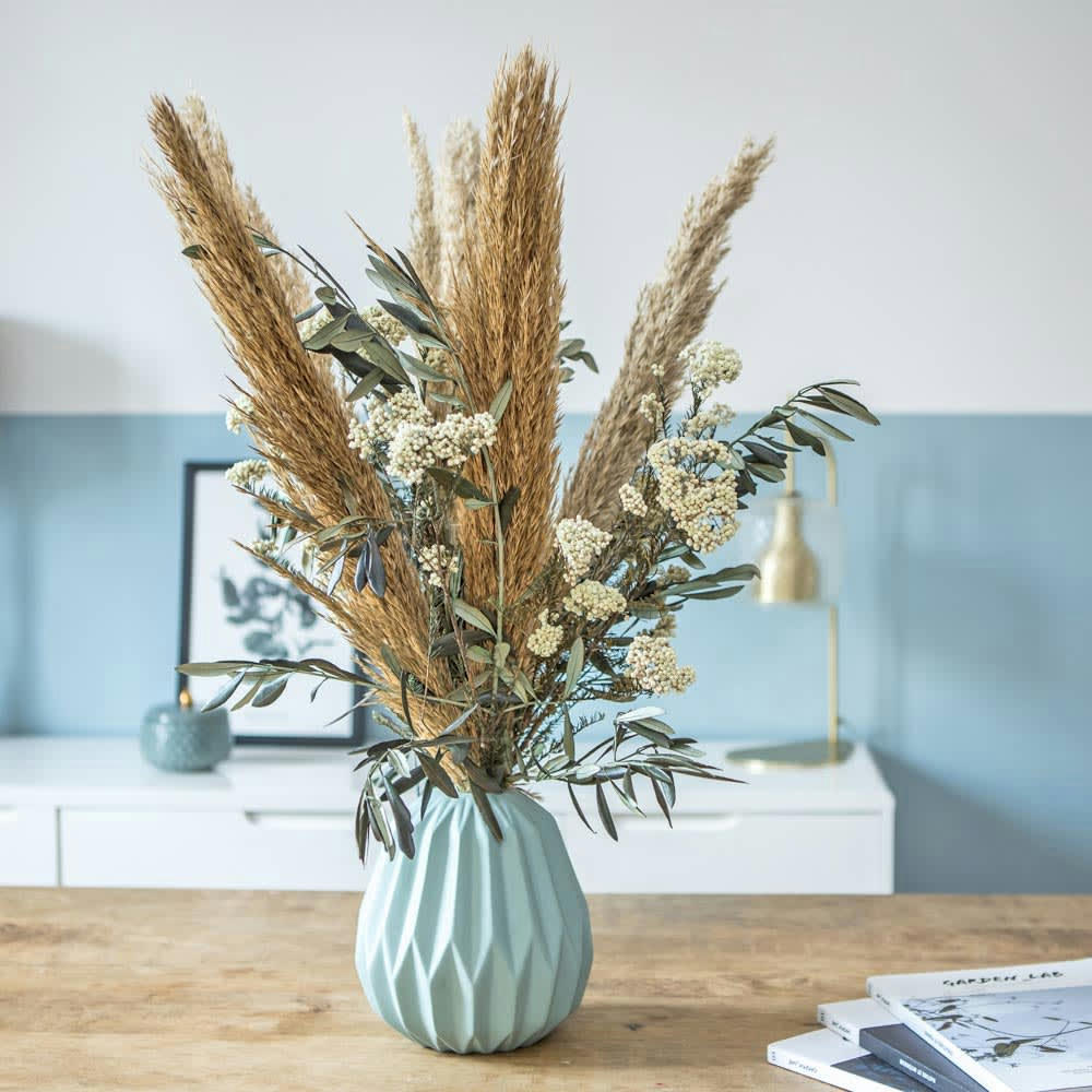CHAMPÊTRE - Bouquet de fleurs séchées naturel et champêtre