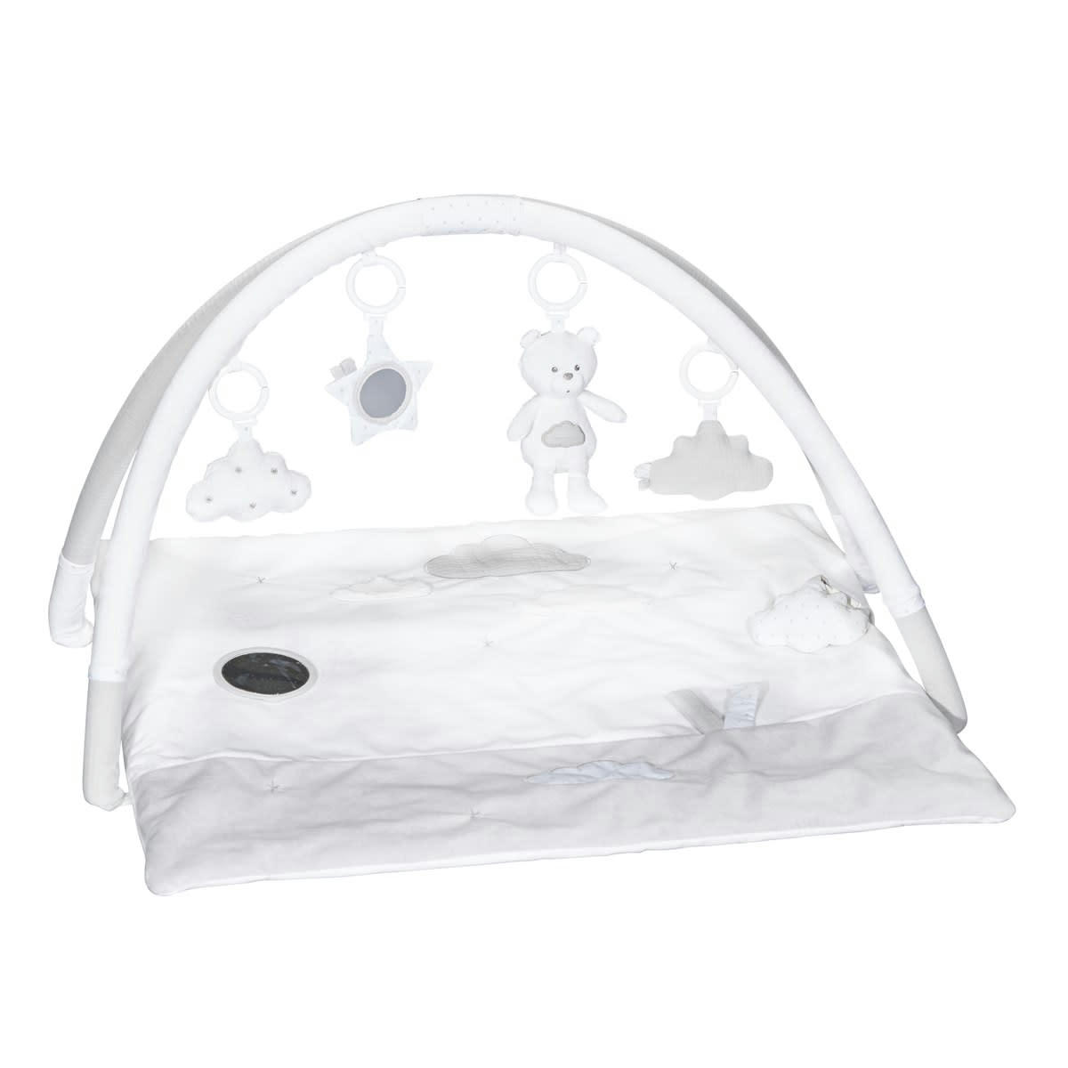 LILY - Tapis d'éveil avec arches en velours