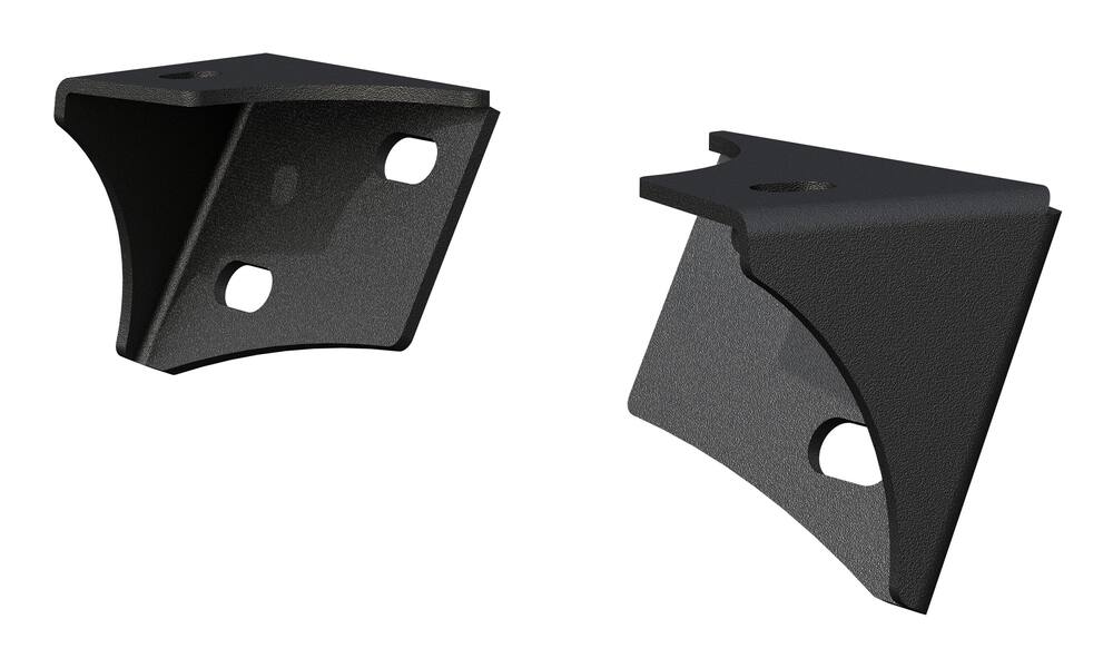 Aries AR15800 Jeep Windshield Hinge Light Brackets