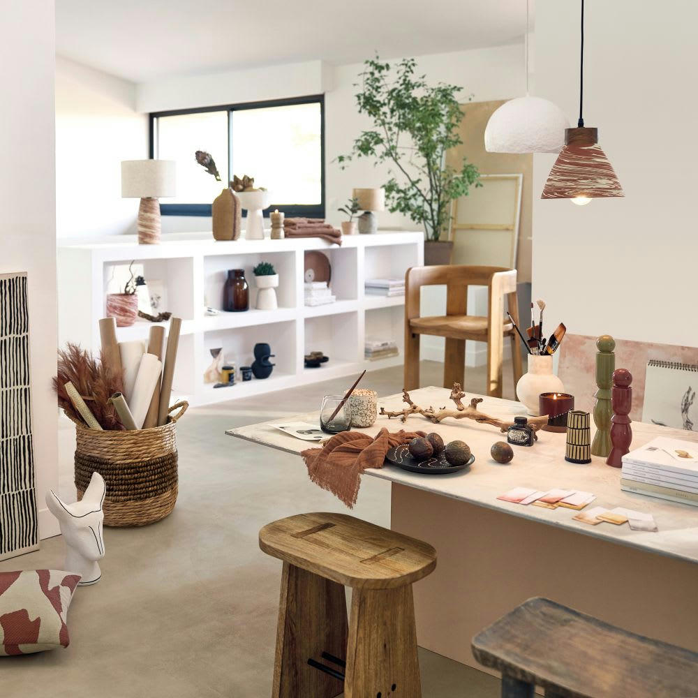 - Assise en bois de manguier